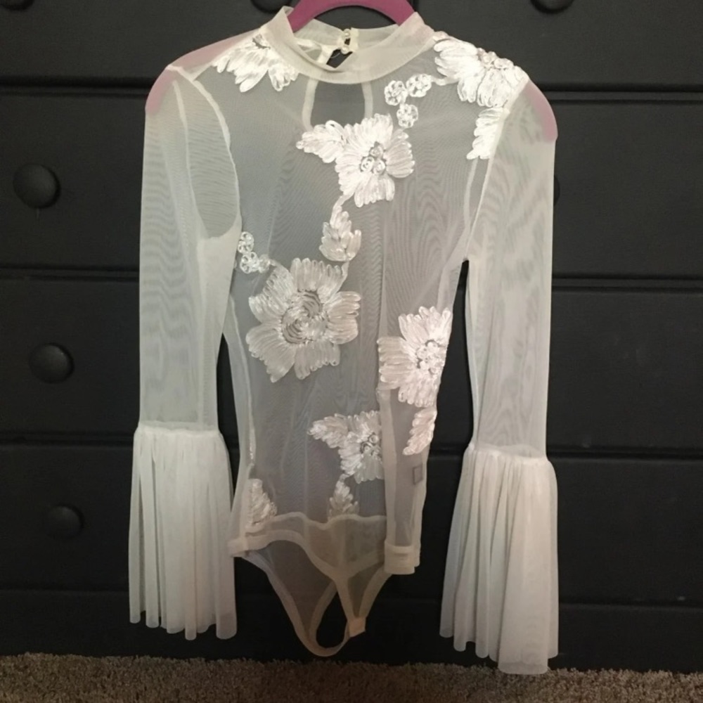 Sheer bodysuit